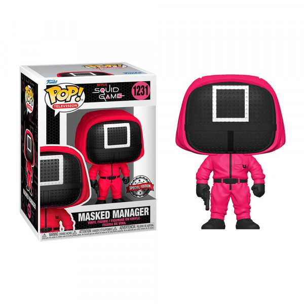 Funko POP! Netflix Squid Game: Square Masked Manager